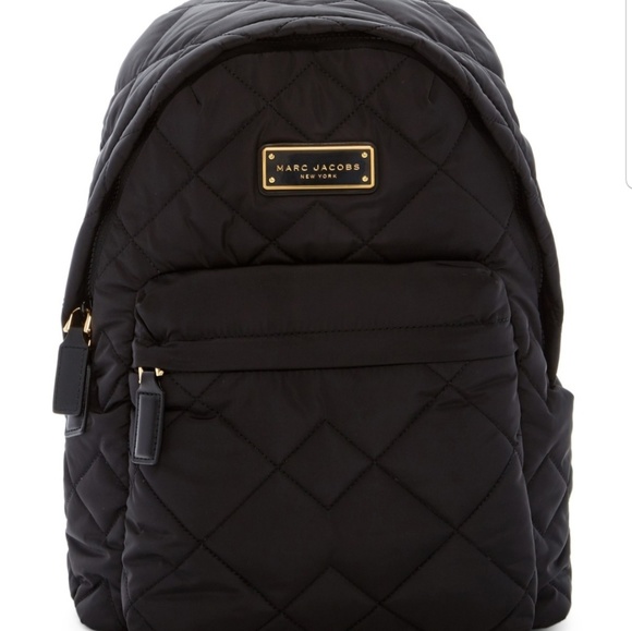 Marc Jacobs Handbags - Marc Jacobs Quilted Black Backpack NWOT